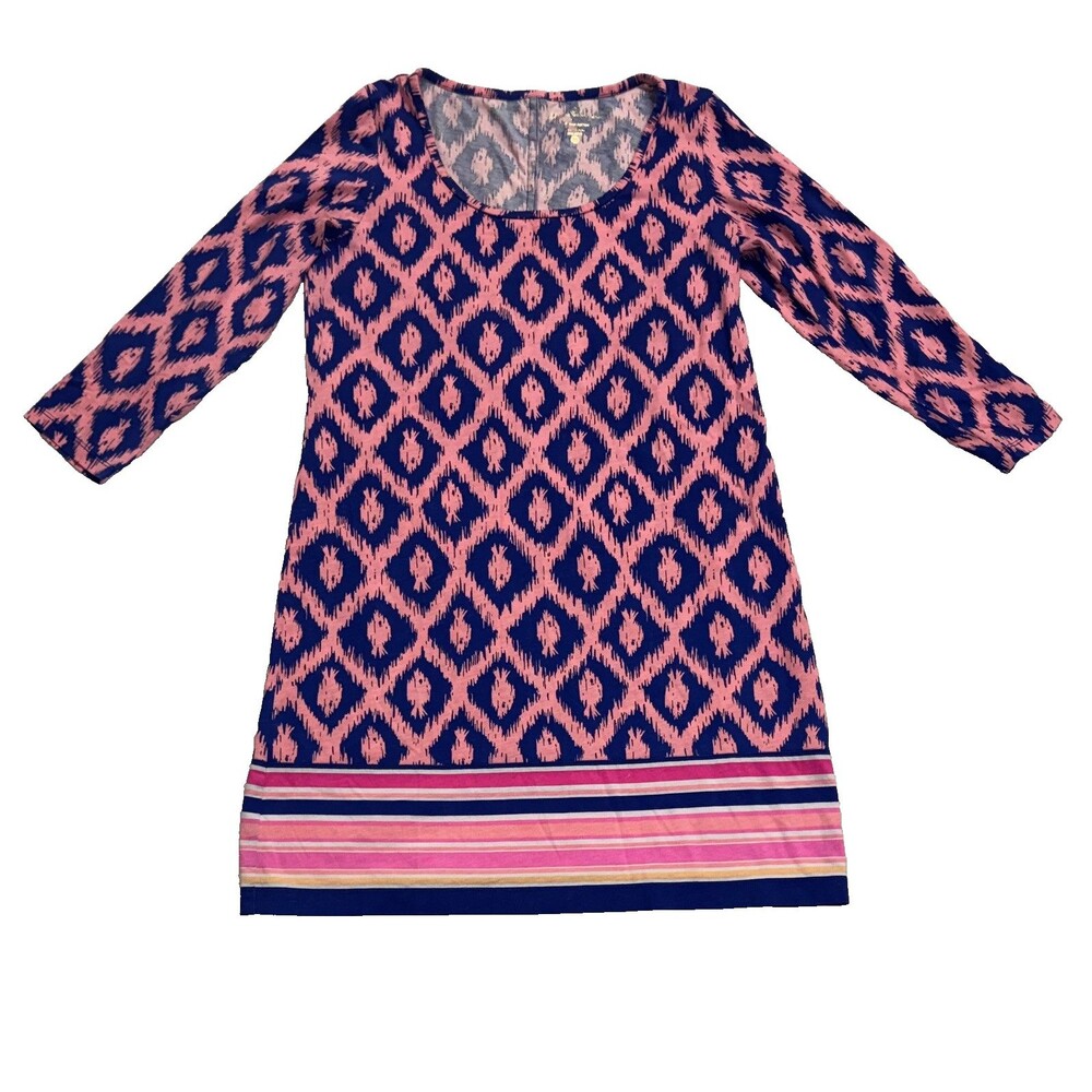 Lilly Pulitzer Beacon Dress Little Fish Engineered Size Medium